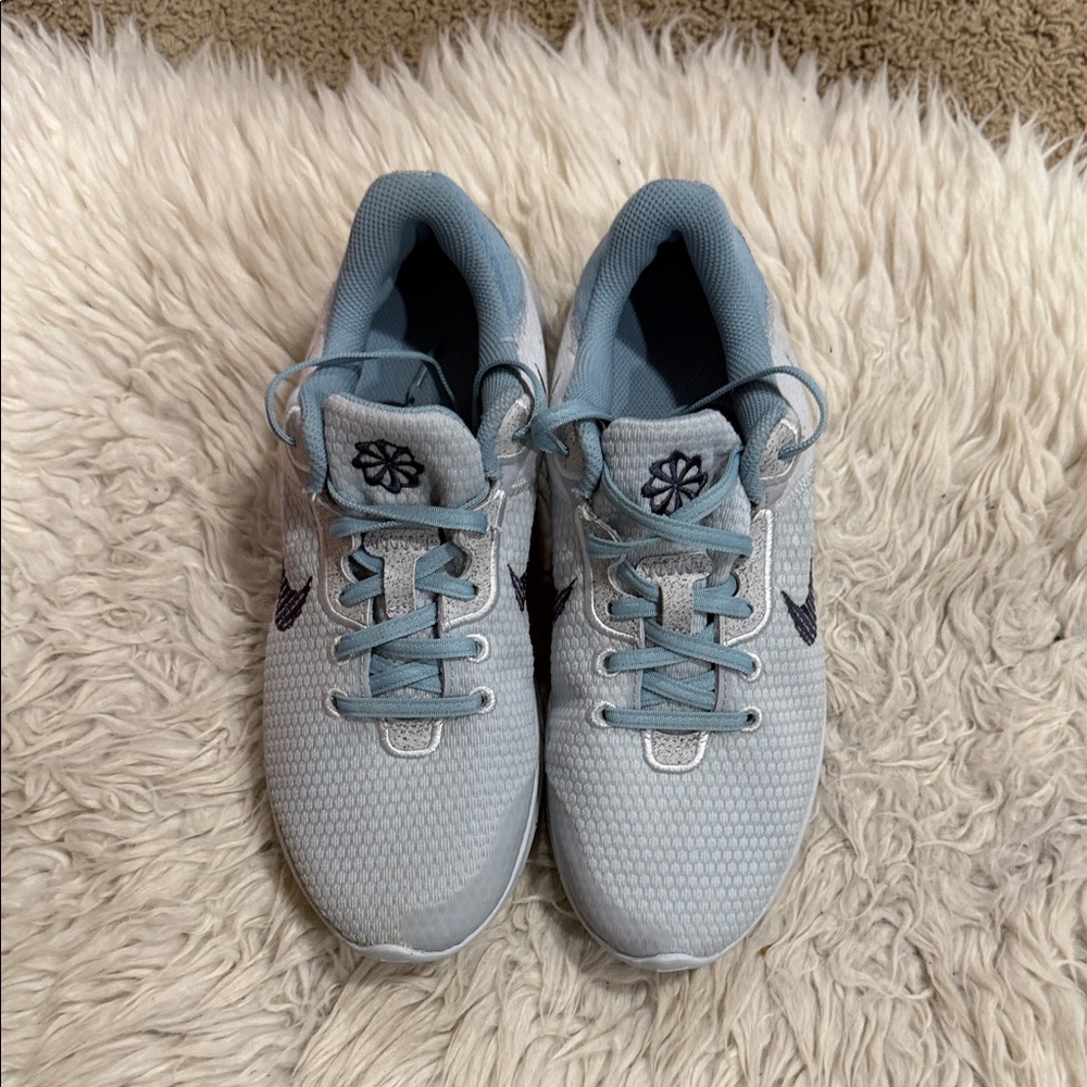 Nike Flex Experience RN 11 NN Pure Platinum‎ Thunder Blue DD9284-006 Men’s 7.5